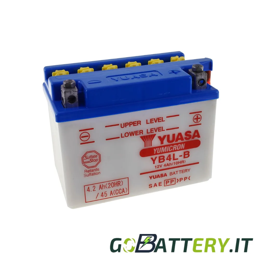 BATTERIA YUASA YB4L-B 4AH 45A