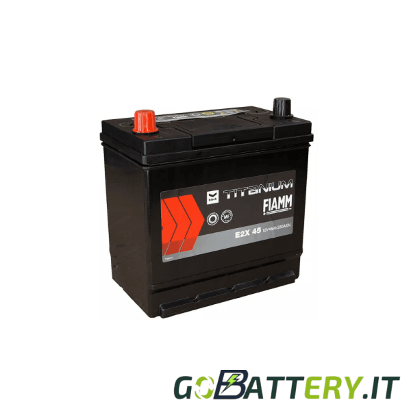 Batteria Fiamm Black Titanium 45Ah 330A positivo a Sx