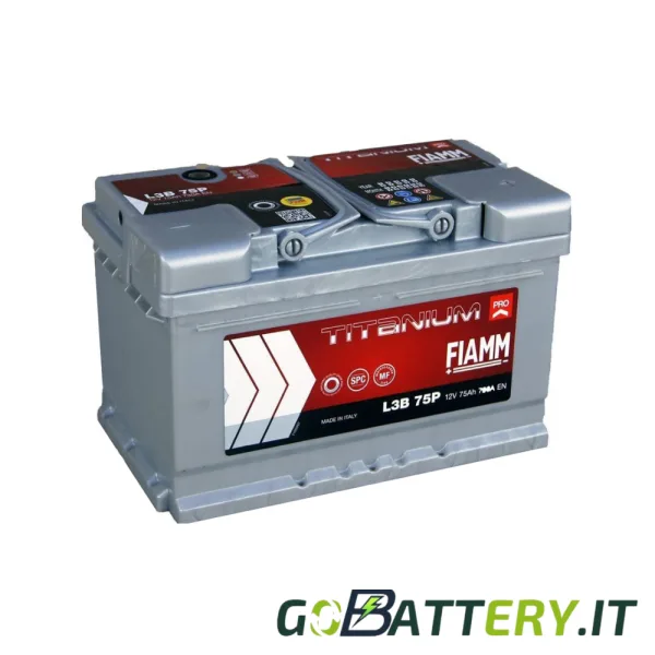 Batteria Fiamm Titanium 75Ah 730A