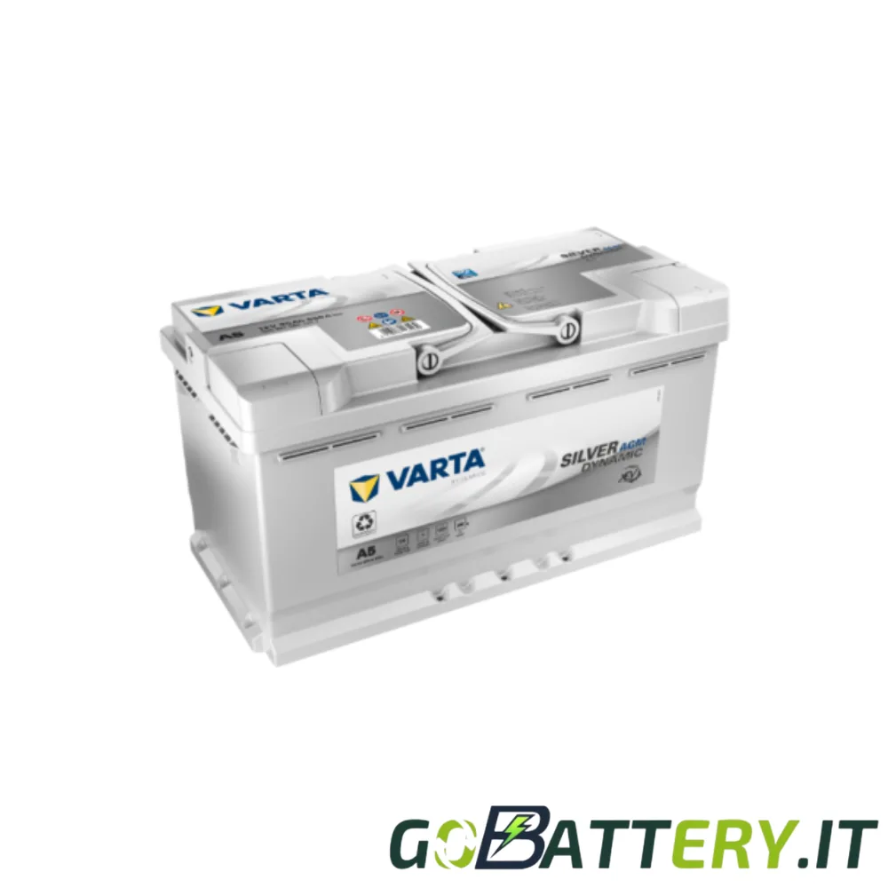 Batteria auto Start Stop AGM Varta 95Ah 850A Silver Dynamic A5