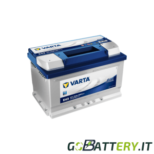 Batteria Varta 72ah 680a Blue Dynamic E43