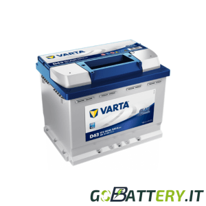 Batteria Varta 60ah 540a Blue Dynamic D43
