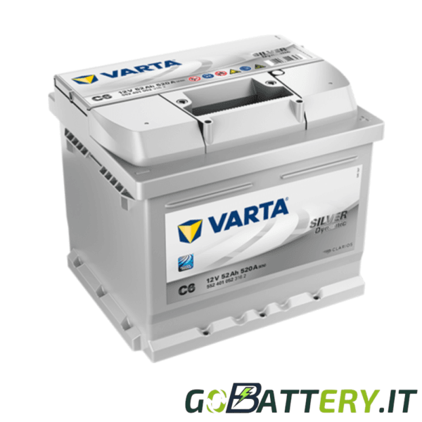 Batteria Varta 52ah 520A Silver Dynamic C6