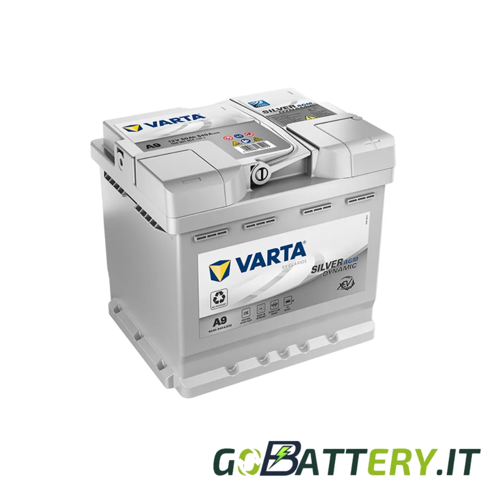 Batteria  Start Stop Varta 50ah 540a Silver Dynamic A9