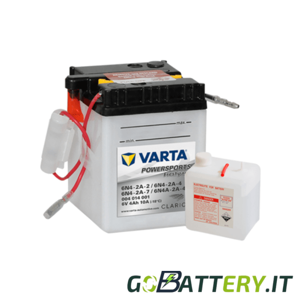 BATTERIA VARTA 6V 4AH 10A 004014001