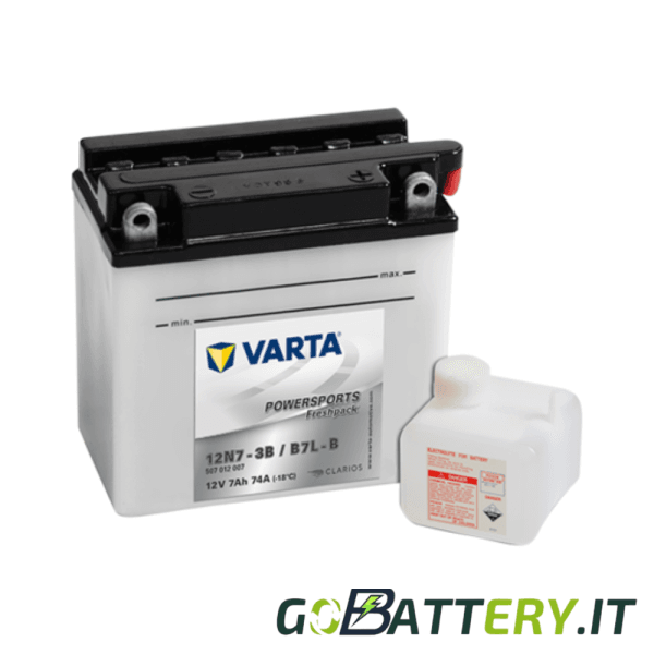 BATTERIA VARTA 7AH 74A 507012007