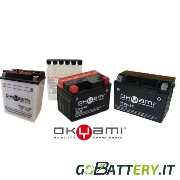 BATTERIA MOTO OKYAMI OB10L-B2 – 12V 10Ah 120A