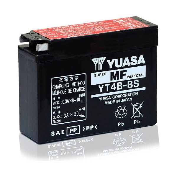Batteria YTR4A-BS AGM YUASA 12V 2.3Ah