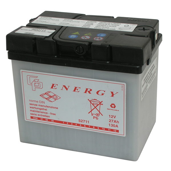 Batteria SGR - ELETTRICO 12V 27Ah