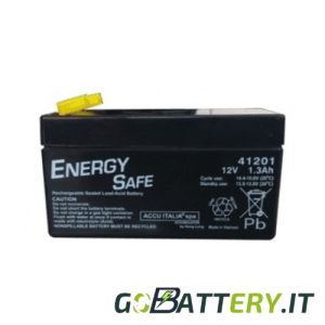 Batteria Energy Safe 12V 1,3Ah AGM F1 | GoBattery