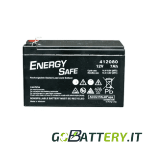 Batteria Energy Safe 12V 7Ah AGM F1 | GoBattery
