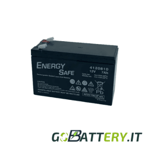 Batteria Energy Safe 12V 7Ah AGM F2 | GoBattery