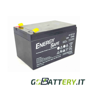 Batteria Energy Safe 12V 12Ah AGM F1 | GoBattery