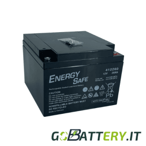 Batteria Energy Safe 12V 26Ah AGM FM5 | GoBattery
