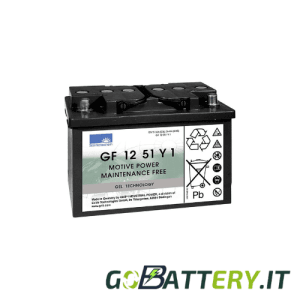 Batteria Sonnenschein GF12051Y1 12V 56Ah GEL | GoBattery